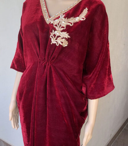 Velevt kaftan